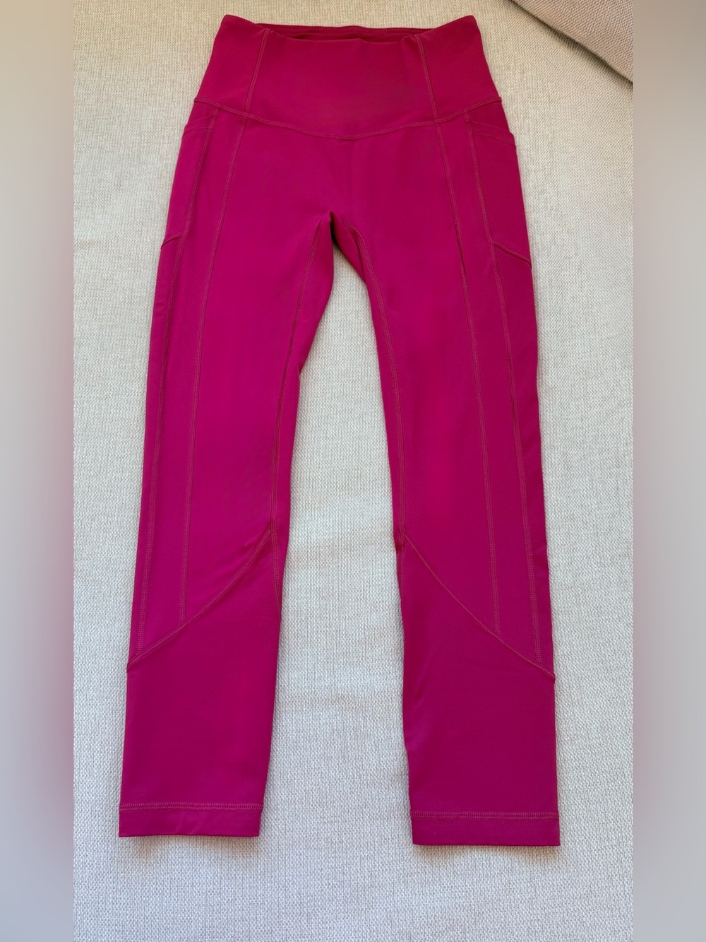Lululemon | Hot Pink Performance Leggings | Size 4